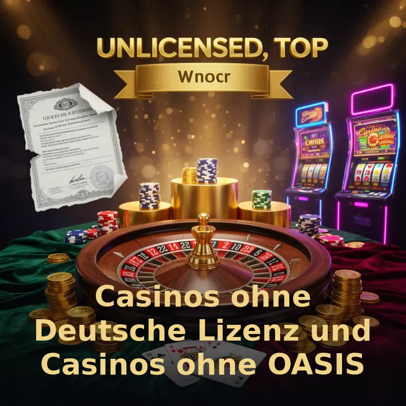 Casinos ohne Deutsche Lizenz und Casinos ohne OASIS